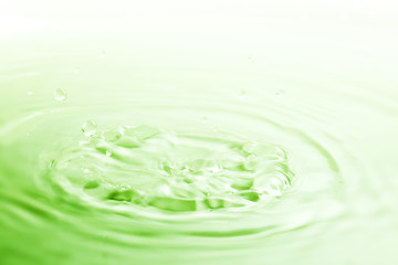 Image showing water drop spa