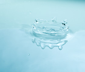 Image showing water drop spa