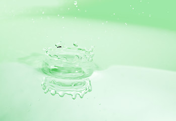 Image showing water drop spa