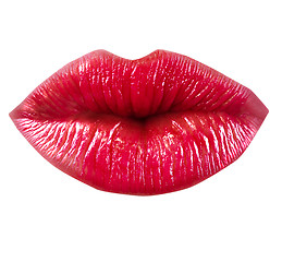 Image showing sexy girl lips