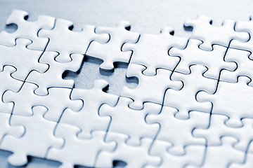 Image showing Missing puzzle piece