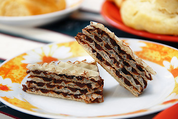 Image showing Sweet waffle cakes