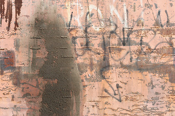 Image showing grunge wall background