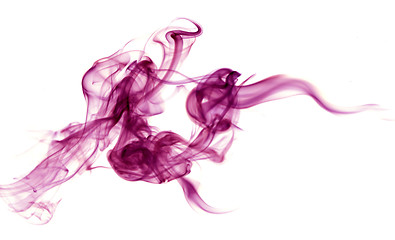 Image showing abstract purple smoke