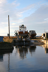 Image showing harbour in sweden