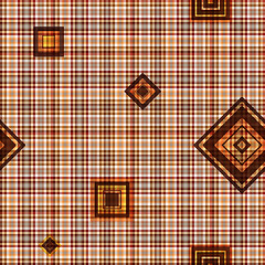 Image showing Seamless checkered pattern 