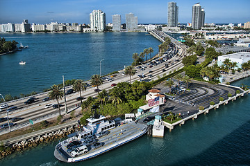 Image showing Leaving Miami, Florida