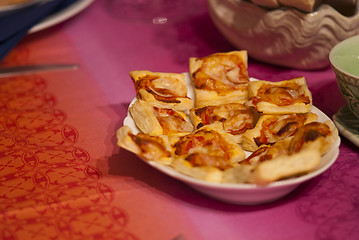 Image showing Hors d'Oeuvre on a Tuscan Table