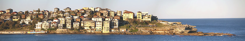 Image showing Bondi Beach Panorama in Sydney, Australia