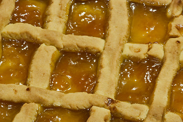 Image showing Apricot Tart, Italy