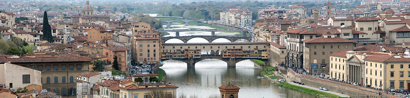 Image showing Panoramic View of Florence