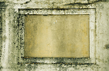 Image showing Nice grunge marble frame