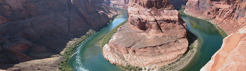 Image showing Horseshoe Bend Panorama