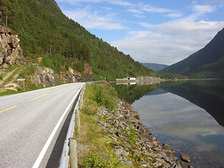 Image showing Norway Countryside during Summer