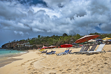 Image showing Coast in Saint Maarten Island, Dutch Antilles