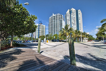 Image showing Streets of Miami, Florida