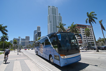 Image showing Streets of Miami, Florida