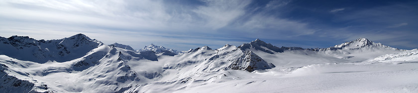 Image showing Panorama Caucasus Mountains