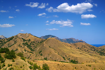 Image showing Steppe Crimea mountains