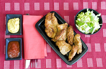 Image showing light chicken lunch