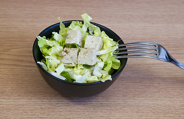 Image showing tofu salad