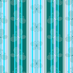 Image showing Striped  blue pattern 