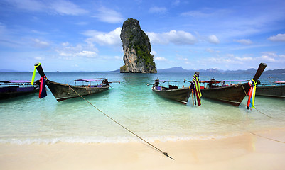 Image showing Koh Poda Beach Krabi, Southern Thailand