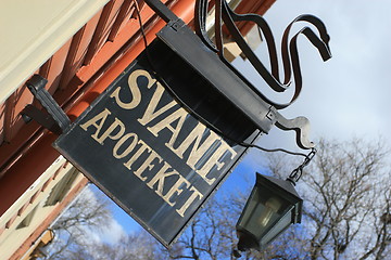 Image showing Svane apoteket