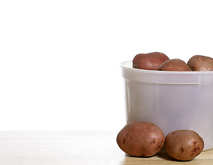 Image showing Organic Potatoes