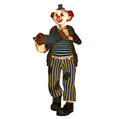 Image showing Music Clown