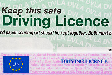 Image showing Driving Licence
