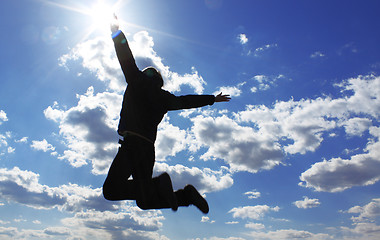 Image showing The happy young man