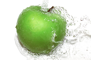 Image showing Fresh green apple