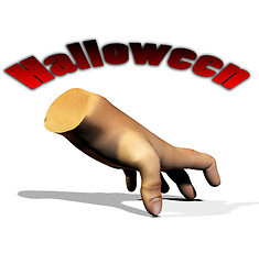 Image showing Halloween Hand