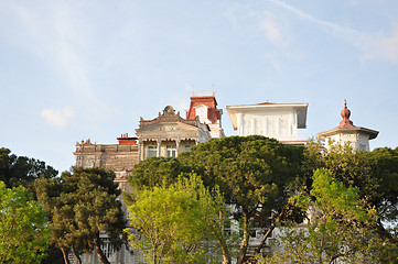 Image showing surrounded by trees