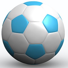 Image showing blue football