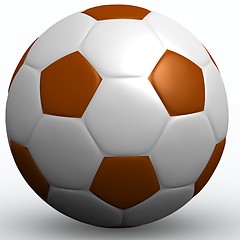 Image showing brown football