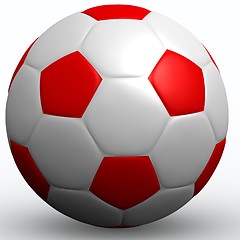 Image showing red football