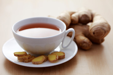 Image showing ginger tea