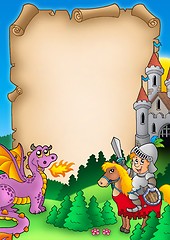 Image showing Fairy tale parchment 1