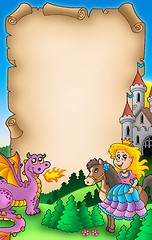 Image showing Fairy tale parchment 2