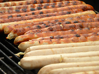 Image showing Grill Sausages