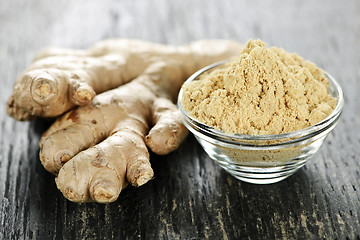 Image showing Ginger root