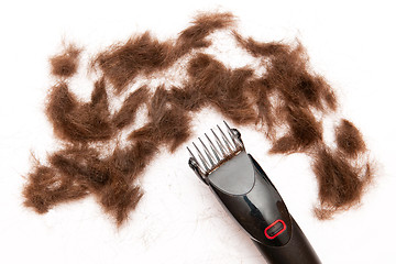 Image showing Hair-cutting