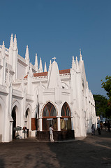 Image showing San Thome Basilica Cathedral / Church in Chennai (Madras), South