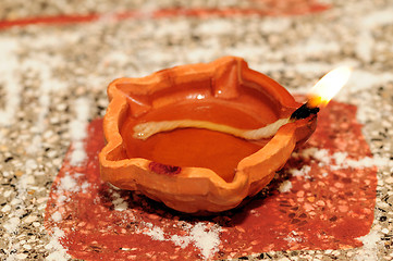 Image showing Diya