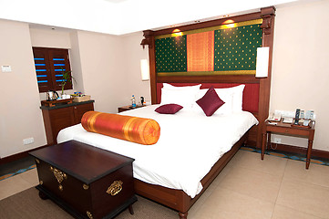 Image showing Luxury hotel room at a resort