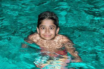 Image showing Swimming