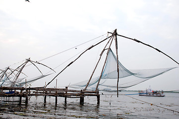 Image showing Chinese Fishing Nets