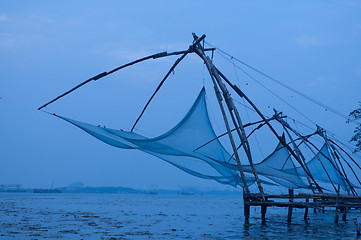 Image showing Chinese Fishing Nets